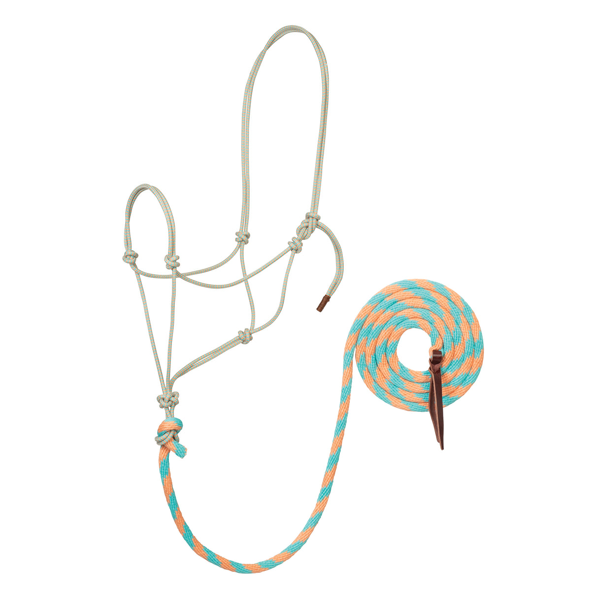 EcoLuxe™ Rope Halter with 10' Lead, Average