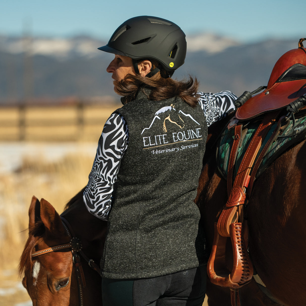 Terrain™ Horse Riding Helmet with Mips® Technology, Multi-Directional Impact Protection System