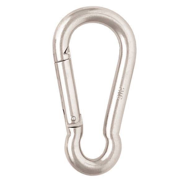 Barcoded 2450 Safety Spring Snap, 3/8"