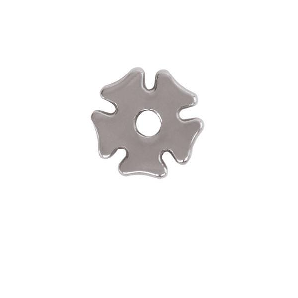 Clover Leaf Replacement Rowel, Stainless Steel, 7/8"