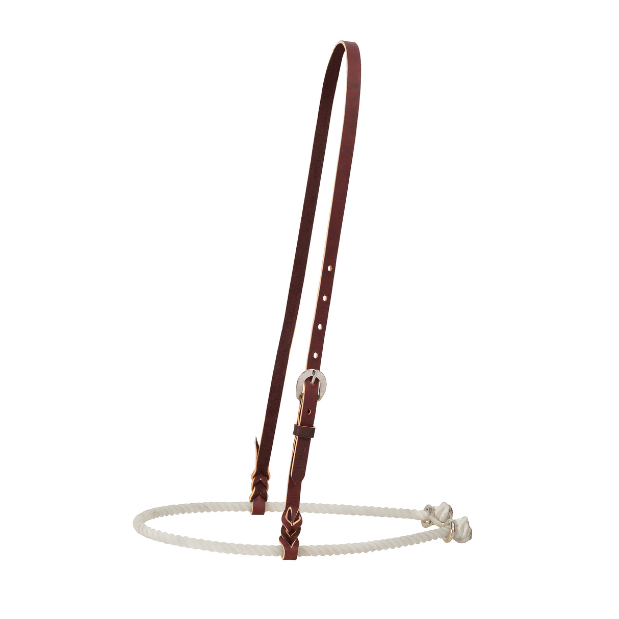 Rope and Latigo Leather Noseband