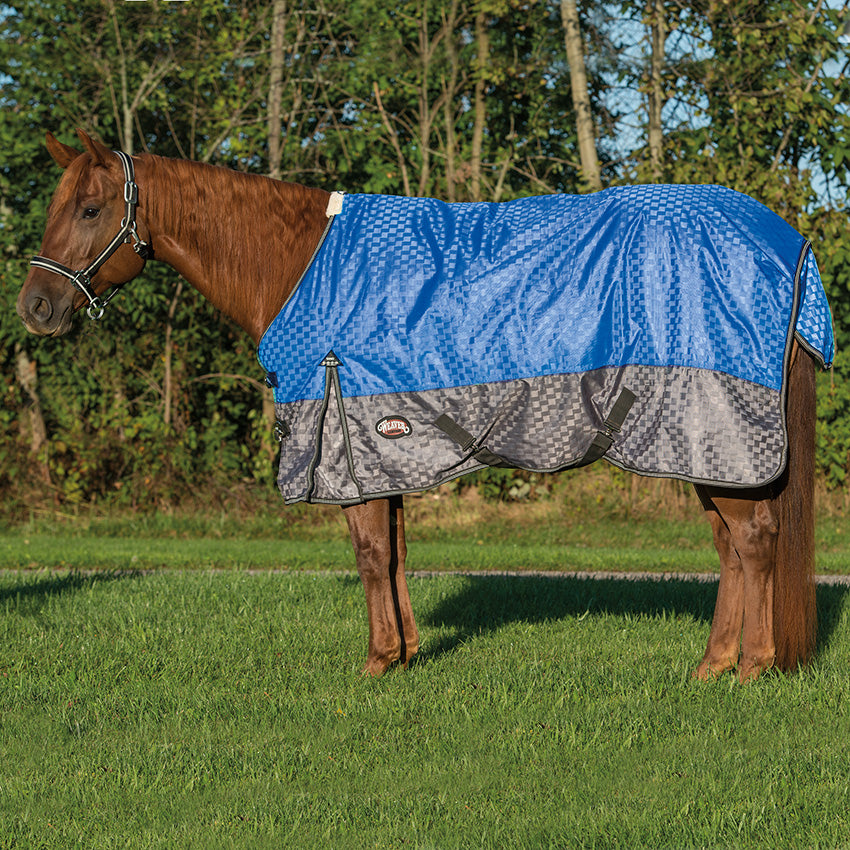 Premium Turnout Rainsheet with Fleece Lining, 600-denier