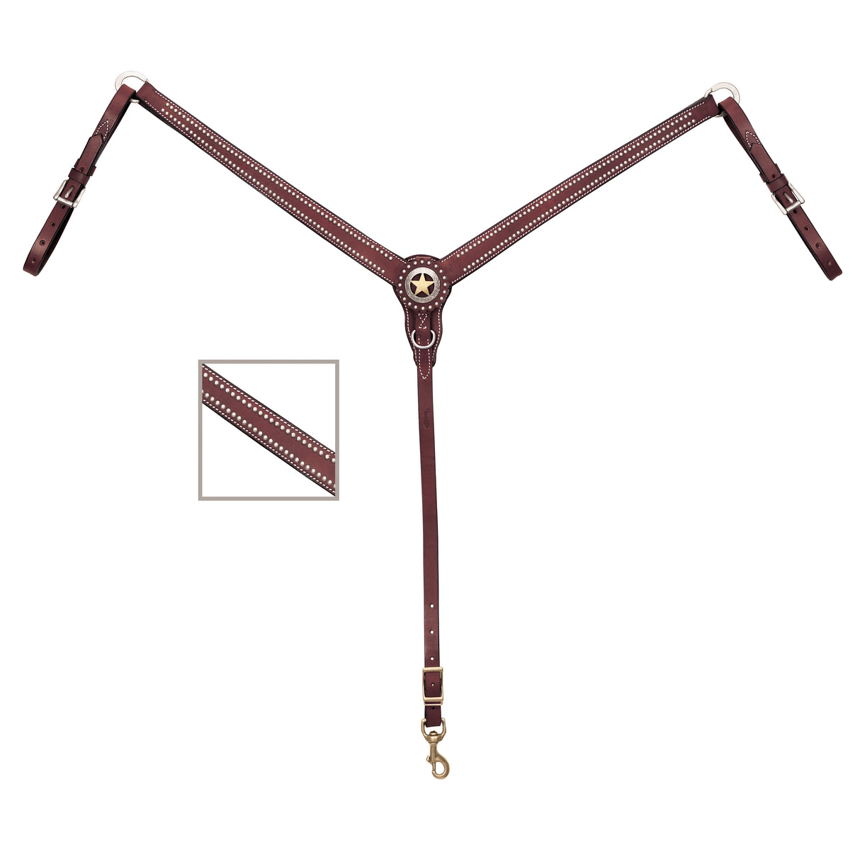 Texas Star Breast Collar