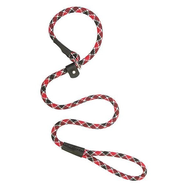 Terrain D.O.G Rope Slip Leads, 1/2" x 4, Black/Red