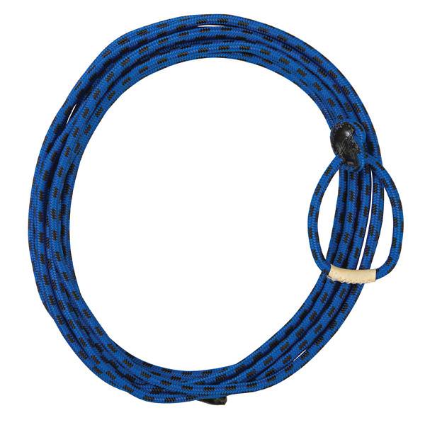 Braided Nylon Kids Rope, Blue/Black