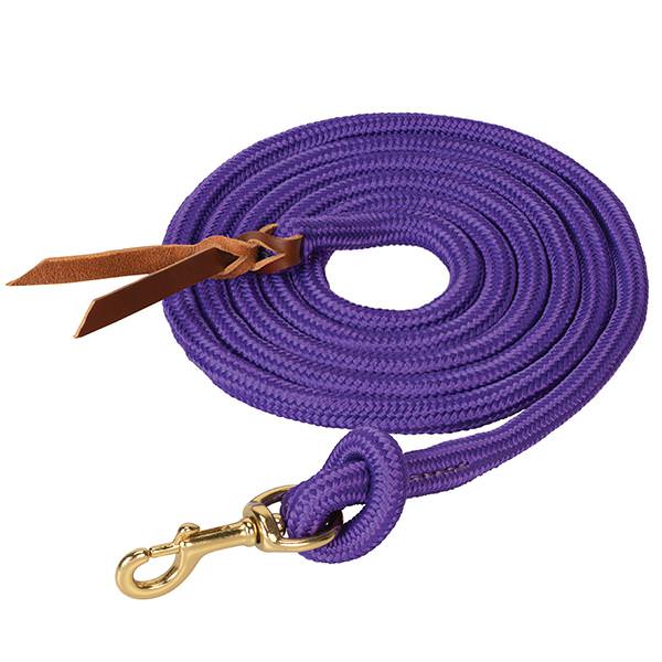 Poly Cowboy Lead with Snap, 5/8" x 10