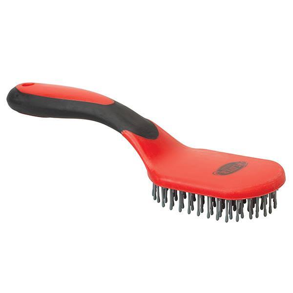 Mane and Tail Brushes, Red/Black