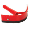 2 in 1 Sweat Scraper and Curry Comb, Red/Black