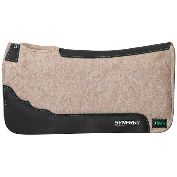 Synergy® Contoured Wool Blend Felt Performance Saddle Pad, Wool Blend Felt Liner