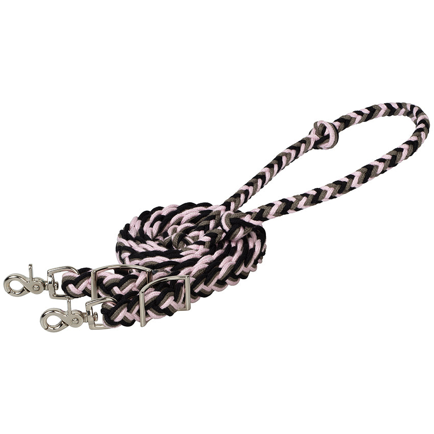 EcoLuxe<sup>™</sup> Flat Barrel Reins, 3/4" x 8