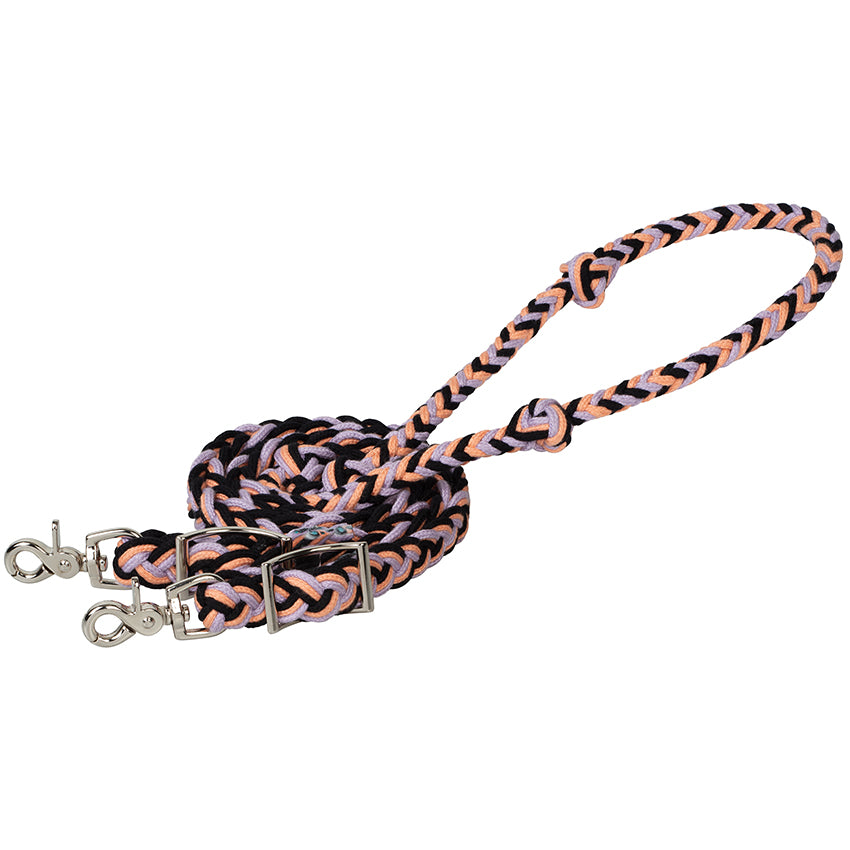 EcoLuxe<sup>™</sup> Flat Barrel Reins, 3/4" x 8