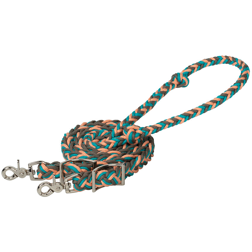 EcoLuxe<sup>™</sup> Flat Barrel Reins, 3/4" x 8