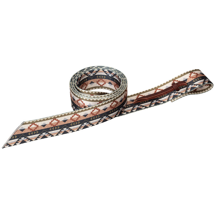 Patterned Poly Tie Strap with Holes, 1-3/4" x 60"
