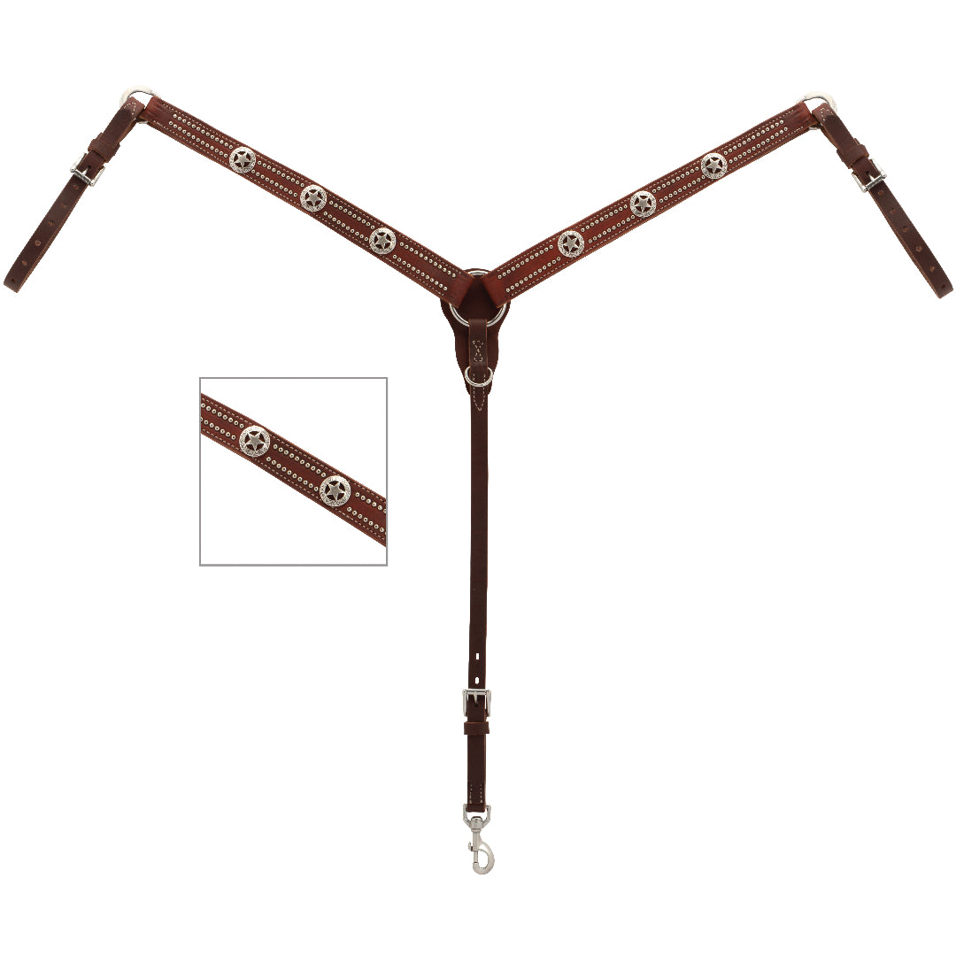 Texas Star Breast Collar