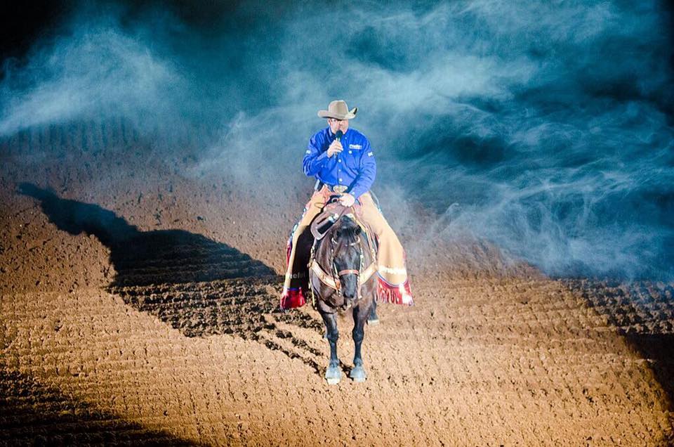 Professional Rodeo Announcer Boyd Polhamus