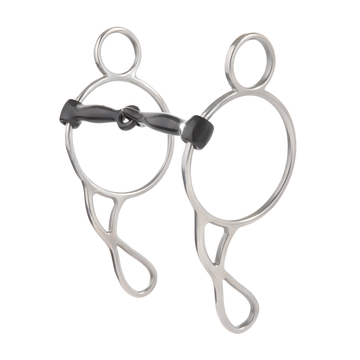 Gag Bit, 5" Sweet Iron Snaffle Mouth