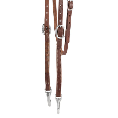5/8" Oiled Hermann Oak Harness Leather Trainer Headstall