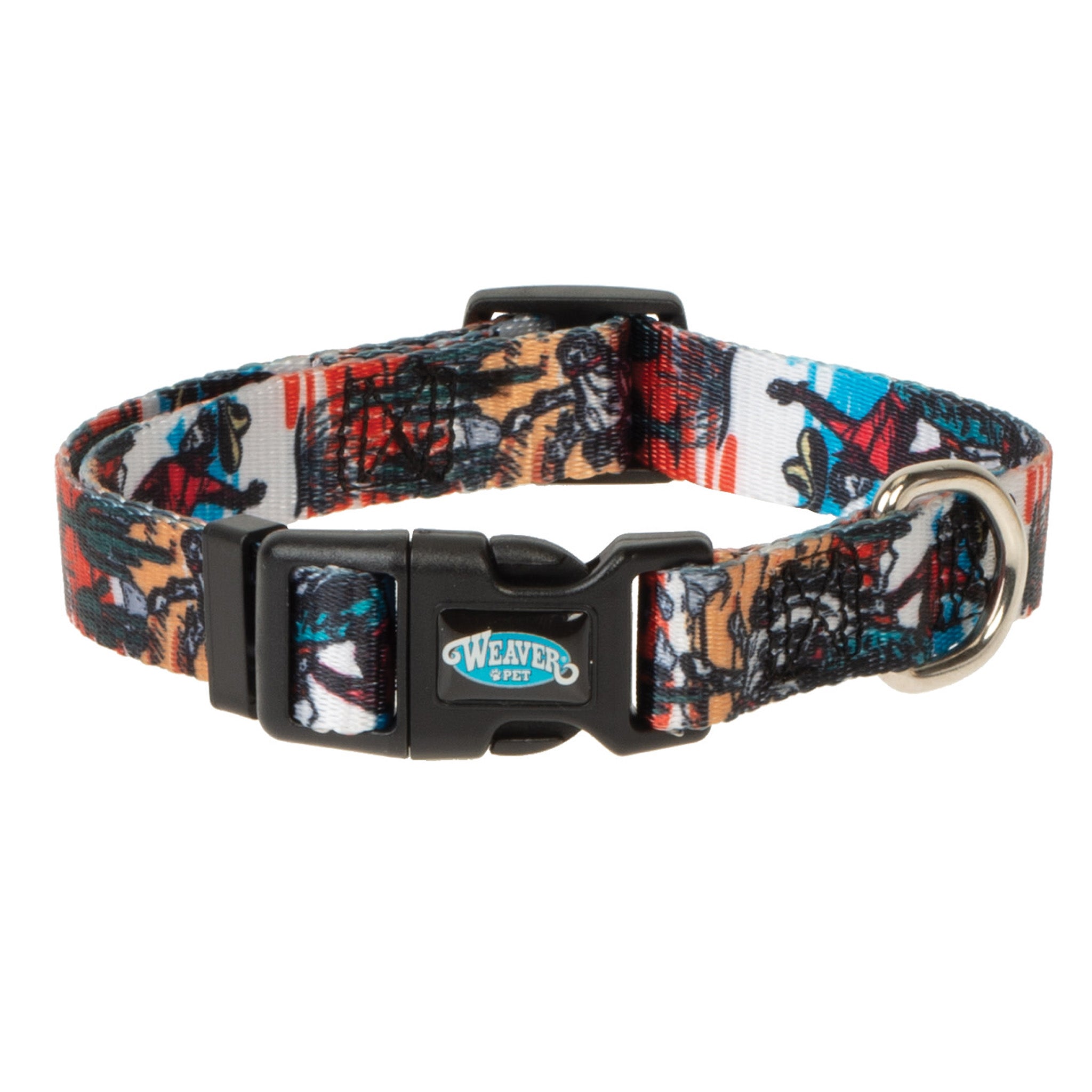 Patterned Adjustable Snap-N-Go Dog Collar - Weaver Pet – Weaver Equine