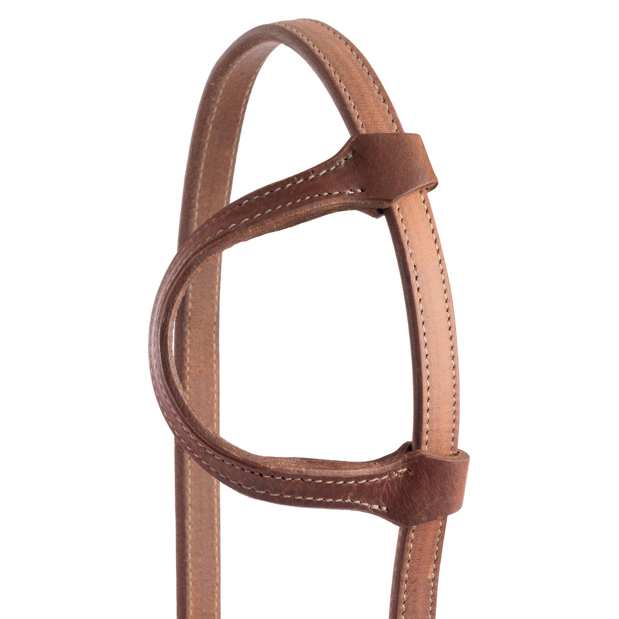 Synergy® Harness Leather Headstall with Designer Hardware, 3/4"