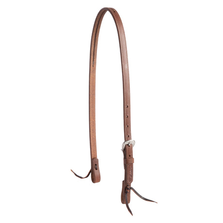 Synergy® Harness Leather Headstall with Designer Hardware, 3/4"