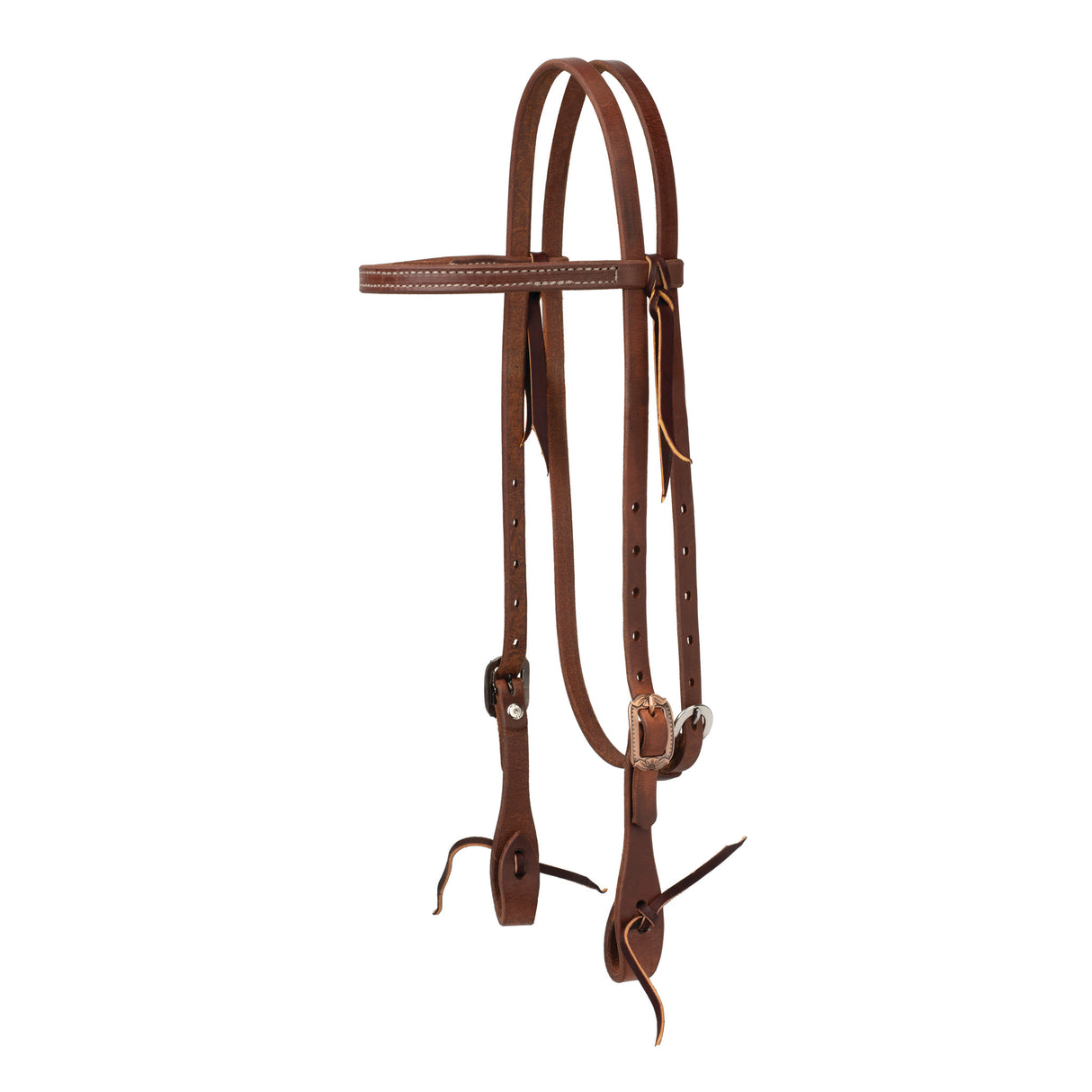 ProTack Headstall, Straight Brow, Saltlick Center Bar Buckle