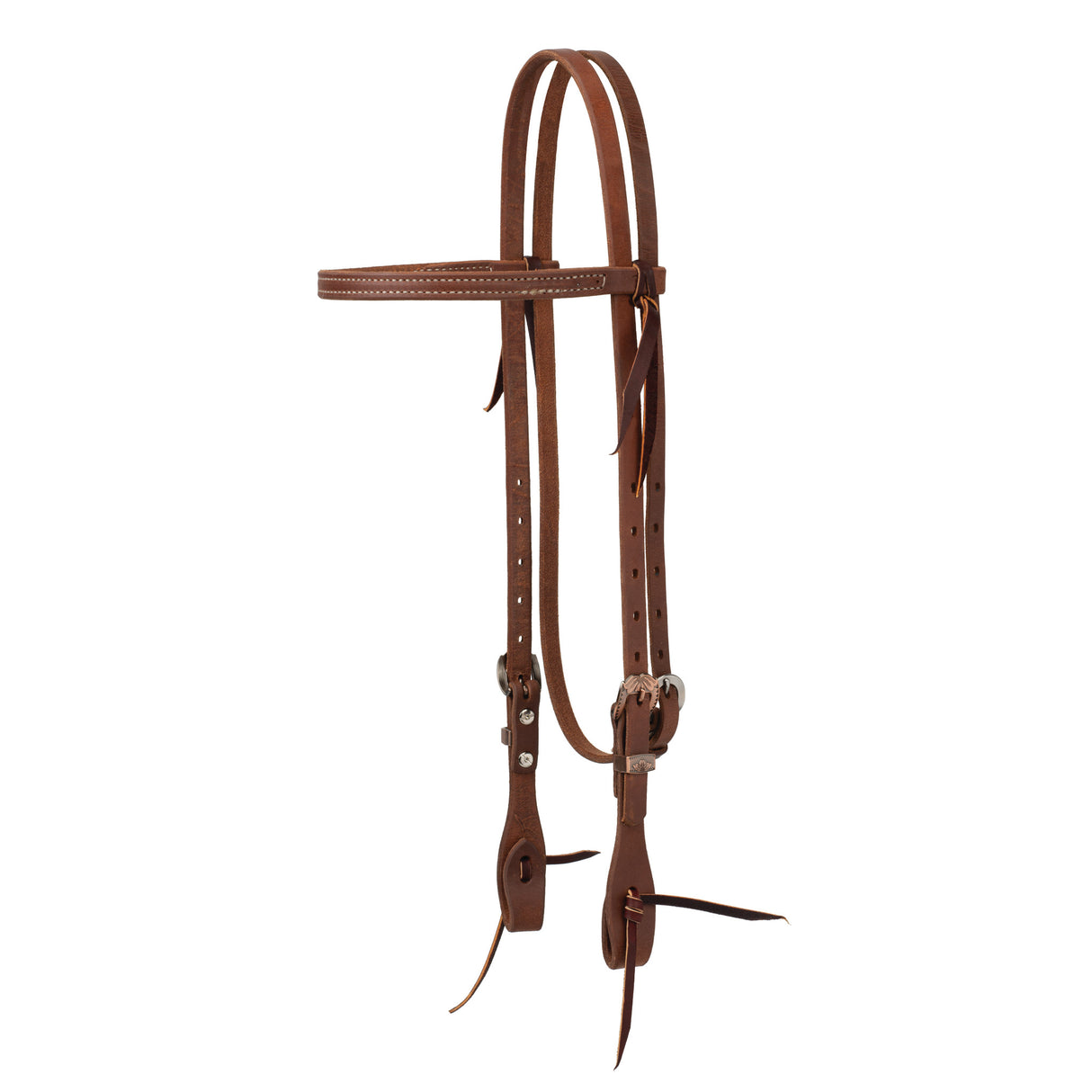ProTack Headstall, Straight Brow, Saltlick Heel Buckle