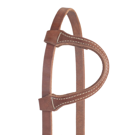 ProTack® Headstall with Designer Hardware, Turquoise Flower, Sliding Ear, Ear Piece
