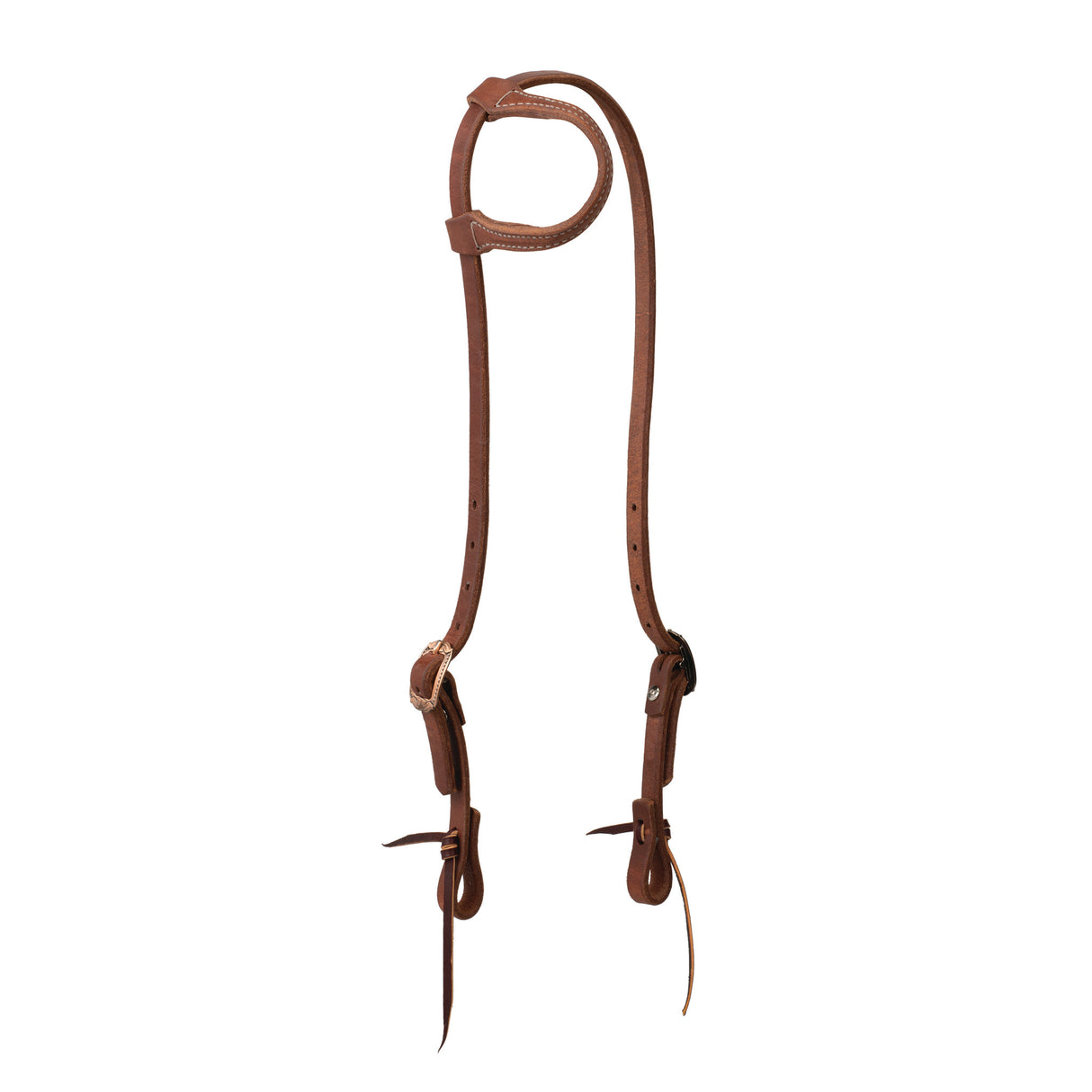 ProTack Headstall, Sliding Ear, Saltlick Center Bar Buckle