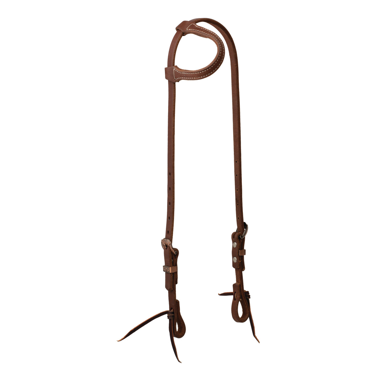 ProTack Headstall, Sliding Ear, Saltlick Heel Buckle