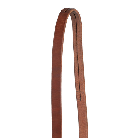 Oiled Hermann Oak Harness Leather Headstall with Designer Hardware