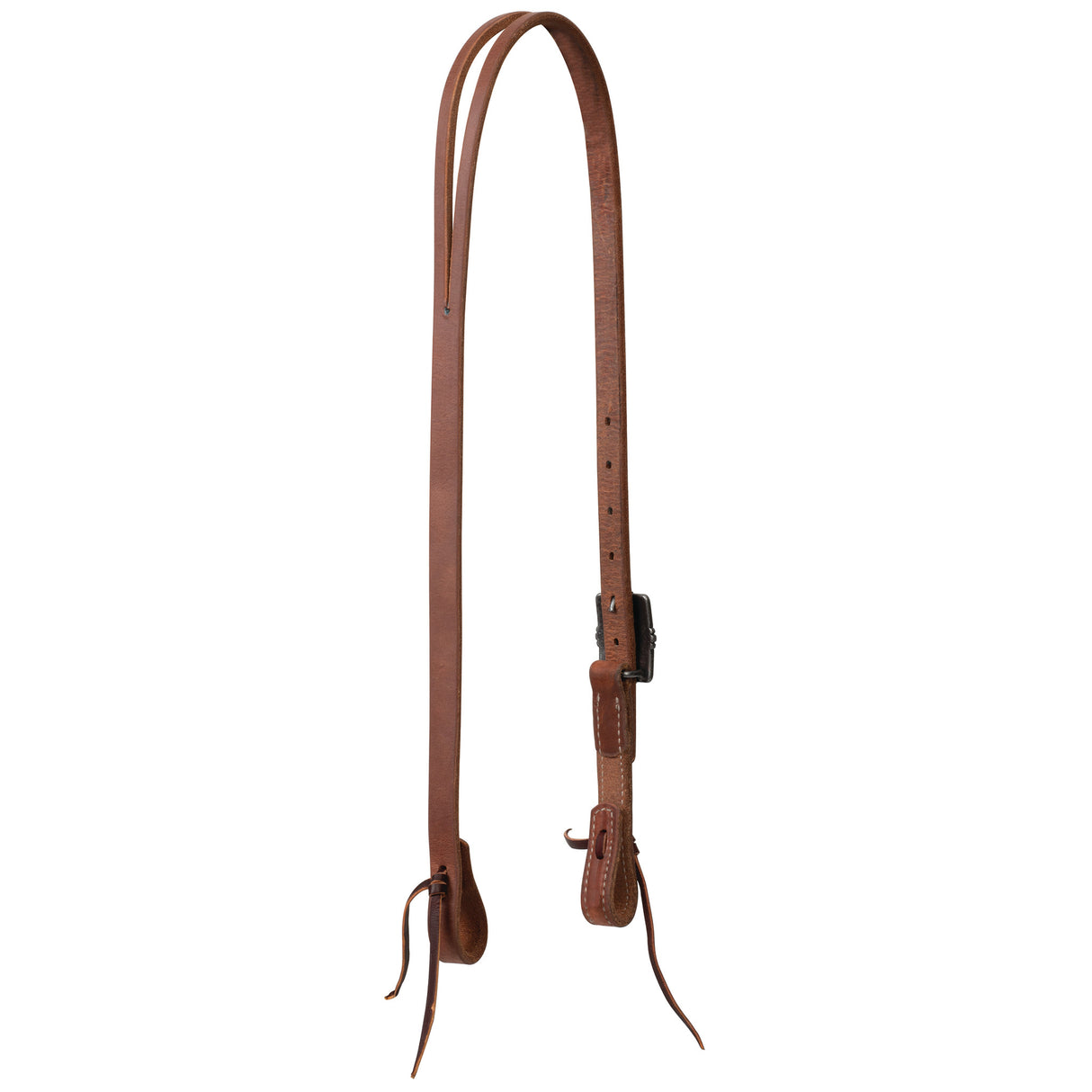 ProTack Headstall, Split Ear, Silver Flower