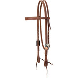 ProTack Headstall, Slim Brow, Copper Flower