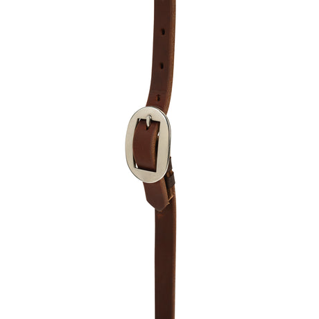 STS Ranch Signature Tack Harness Leather Sliding Ear Headstall, 3/4"