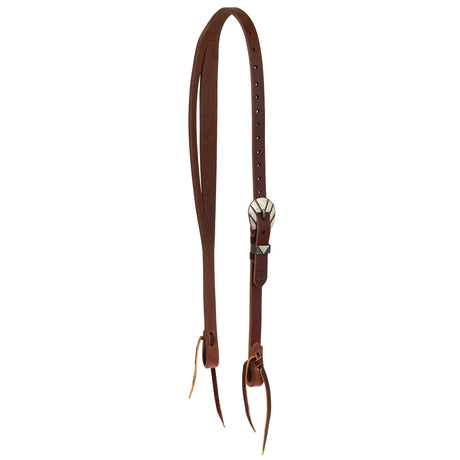 STS Ranch Signature Tack Harness Leather Split Ear Headstall, 3/4"