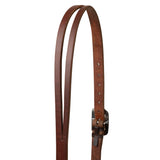 STS Ranch Signature Tack Harness Leather Split Ear Headstall, 1"