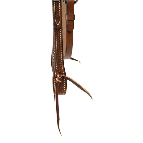 Western Leather Headstall, Basin Cowboy