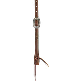Western Leather Headstall, Basin Cowboy