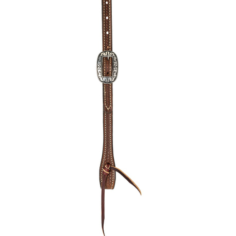 Western Leather Headstall, Basin Cowboy