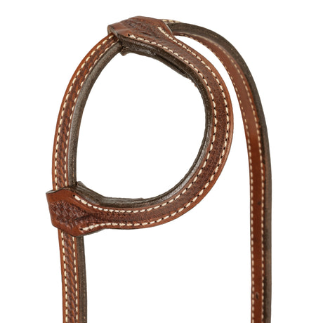 Western Leather Headstall, Basin Cowboy