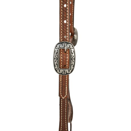 Western Leather Headstall, Basin Cowboy