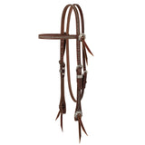 Western Leather Headstall, Stockman