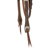 Western Leather Headstall, Stockman