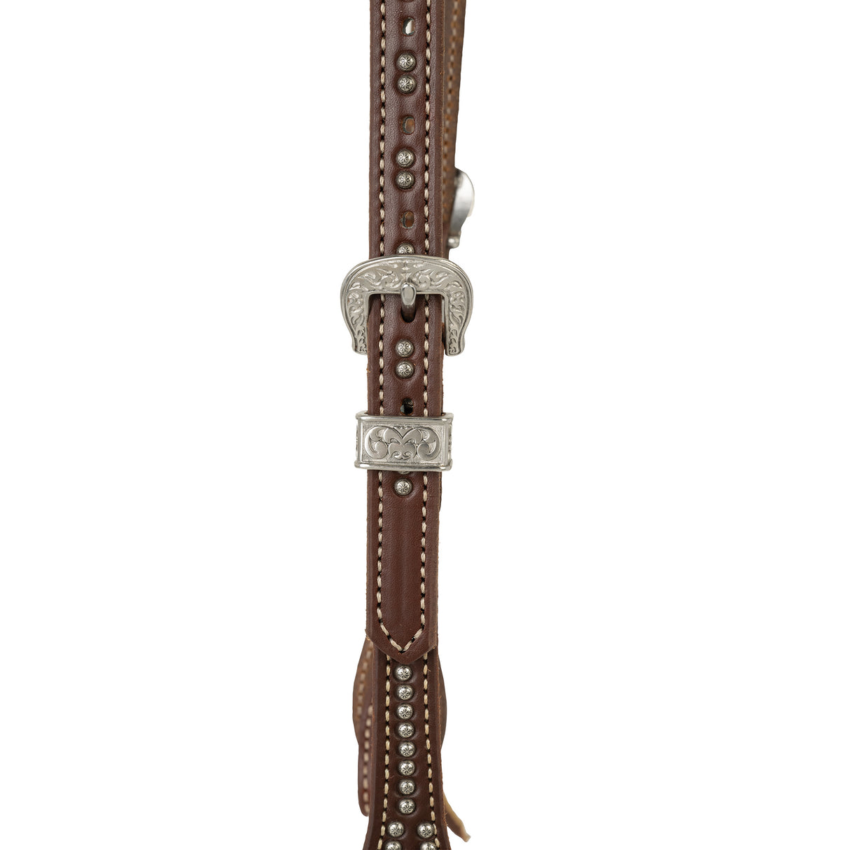 Western Leather Headstall, Stockman