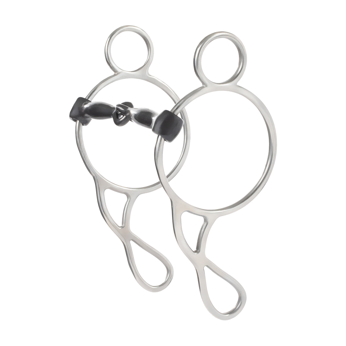 Gag Bit, 5" Sweet Iron Snaffle Mouth
