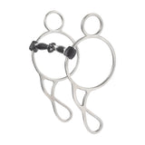 Gag Bit, 5" Sweet Iron Snaffle Mouth