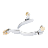 Ladies' Roping Spurs with Plain Band, Chrome