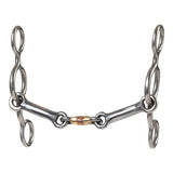All Purpose Bit with 5" Sweet Iron Copper Wire Wrapped Dogbone Mouth