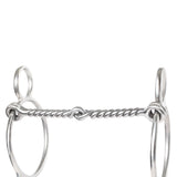 Gag Bit, 5" Twisted Wire Snaffle Mouth