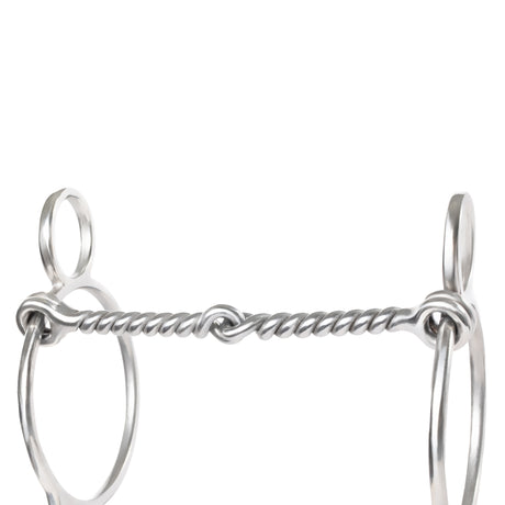 Gag Bit, 5" Twisted Wire Snaffle Mouth