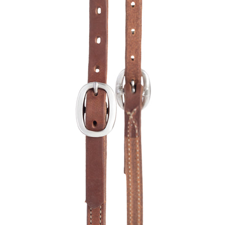5/8" Oiled Hermann Oak Harness Leather Trainer Headstall